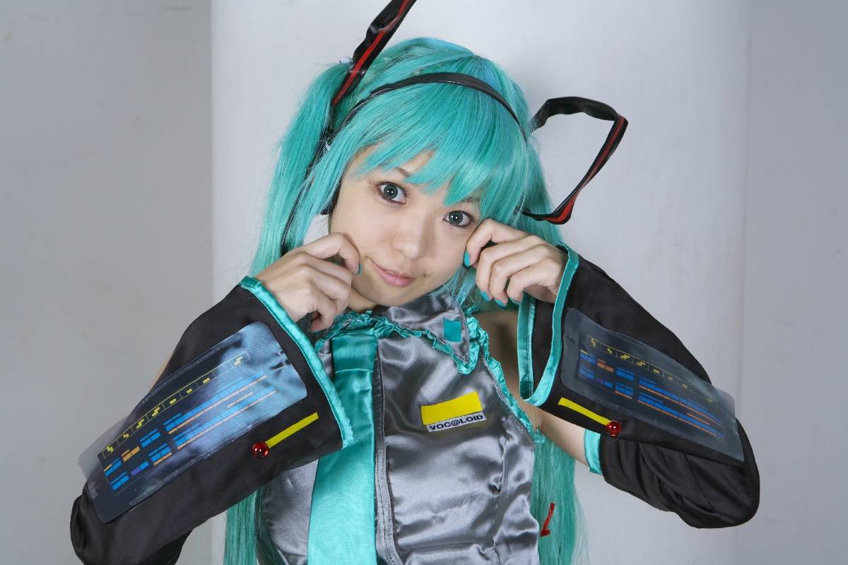 [Cosplay]  Vocaloid - Sexy Hatsune Miku